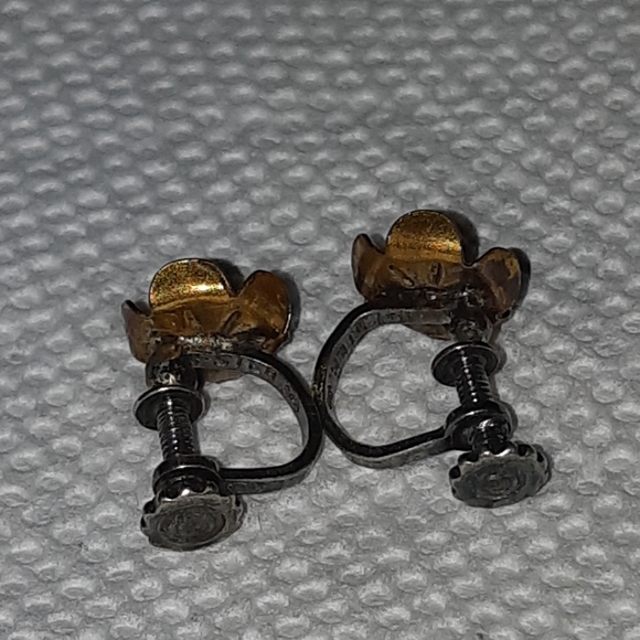 GF & Sterling Screwback Earrings - Picture 6 of 8